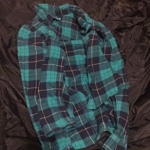 Green flannel